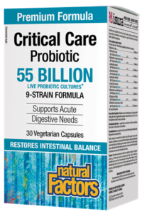 Critical Care Probiotic 55 Billion Live Probiotic Cultures 30vcaps