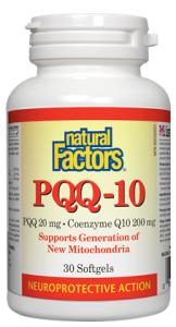 PQQ-10 PQQ 20 mg • Coenzyme Q10 200 mg 30's
