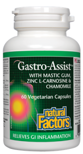 Gastro-Assist® with mastic gum, Saccharomyces boulardii & zinc L-carnosine 60's