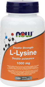 L-Lysine 1000mg Extra Strength 100tabs