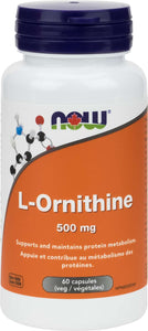 L-Ornithine 500mg   60vcap