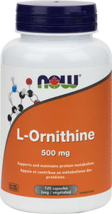 L-Ornithine 500mg 120vcap
