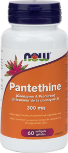 Pantethine 300mg (CoenzymeA) 60gel
