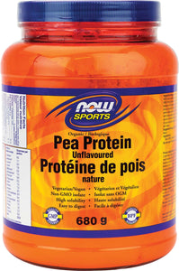 Organic Pea Protein, Unflavoured 680g