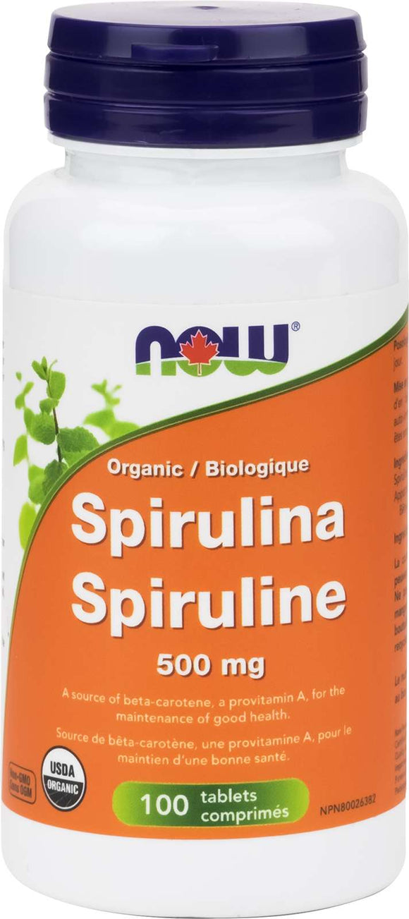Organic Spirulina 500mg 100tab