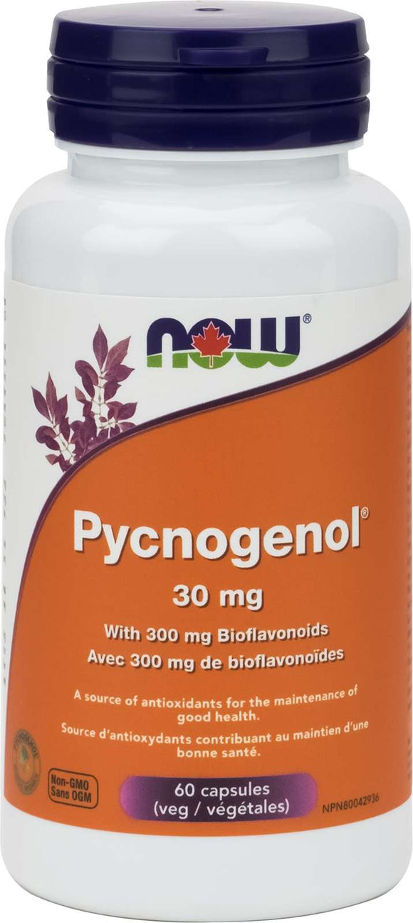 Pycnogenol 30mg w/Bioflavos 60vcap