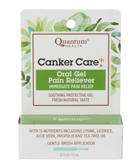 Quantum Canker Care Oral Pain Reliever gel 9.7ml