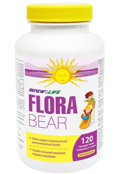 RenewLife FloraBear Kids Probiotic 120's chewable