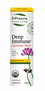 St. Francis Deep Immune Licorice Free 50ml