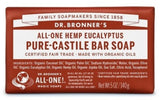 Dr. Bronner Pure Castille Soap All in One Liquid and Bars
