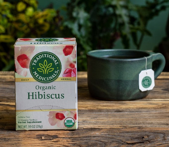 Traditional Medicinals Hibiscus Tea Organic 16's