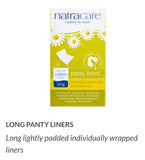 Natracare Natural Menstrual Panty Liners