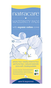 Natracare Organic Maternity Pads 10ct