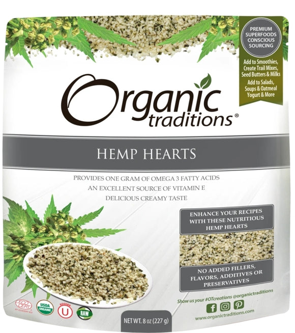 Organic Hemp Hearts 227g