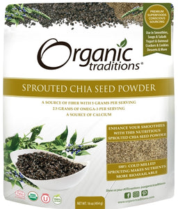 Organic Sprouted Chia Seeds 454g