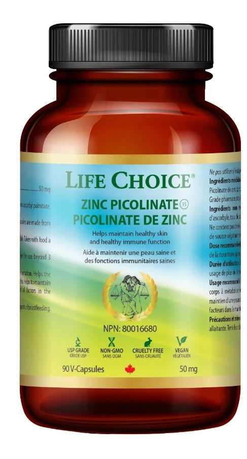 Life Choice Zinc Picolinate 50mg