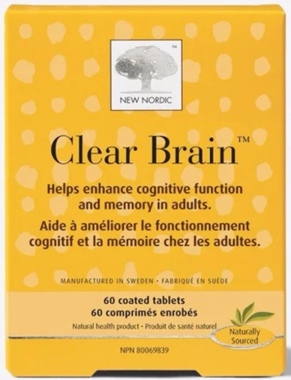New Nordic Clear Brain 60's