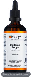 Orange Naturals California Poppy 100ml