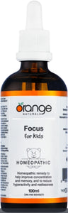 Orange Naturals Focus for Kids Homeopathic 100ml