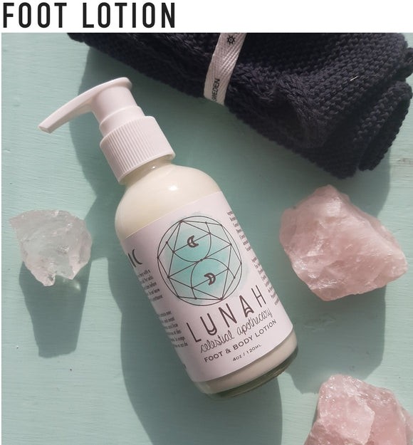 Foot Lotion 4oz by Lunah Life