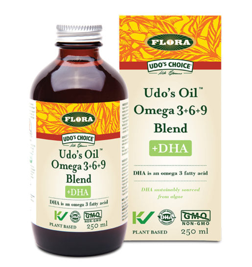 Udo’s Oil™ Omega 3•6•9 Blend +DHA 500mL
