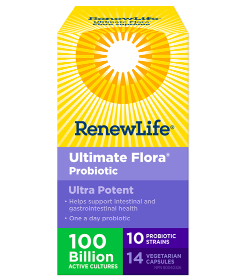 RenewLife Ultimate Flora Ultra Potent 100 Billion 30's