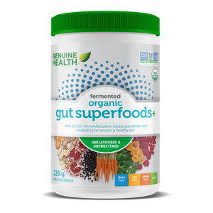 Genuine Health Fermented Organic Gut Superfoods+  229-273g