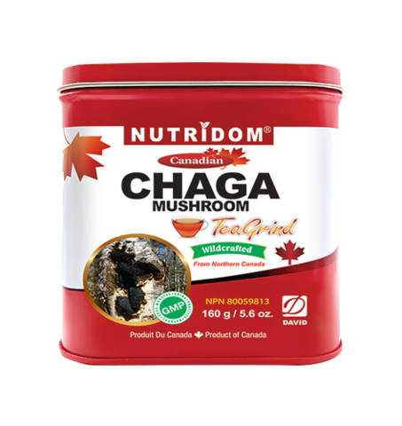 Nutridom Canadian Chaga Mushroom Tea Grind 160g